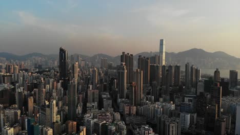 Skyline-von-Sham-Shui-po,-Hong-Kong,-kowloon