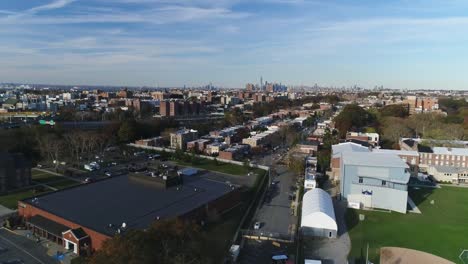 Antena-del-este-Brooklyn,-Nueva-York