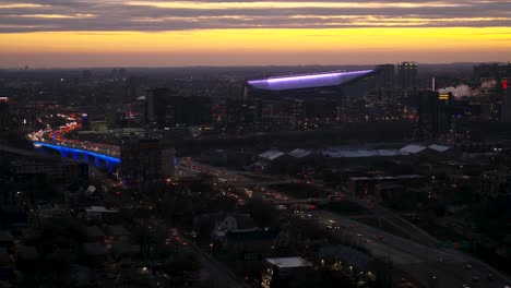 Rush-Hour-Traffic---Minneapolis---Antenne