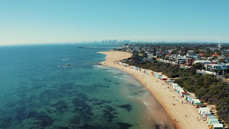 Brighton-Bathing-Boxes---Melbourne,-Australia