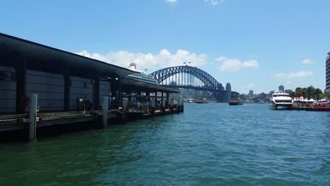 HAFEN-VON-SYDNEY,-AUSTRALIEN---22.-JANUAR-2015-GESCHLOSSEN