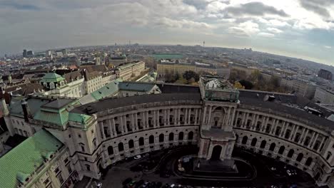 Aerial-view-on-Hofburg