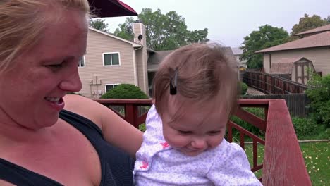 Mom-and-baby-suburban-desk-outdoor-time.