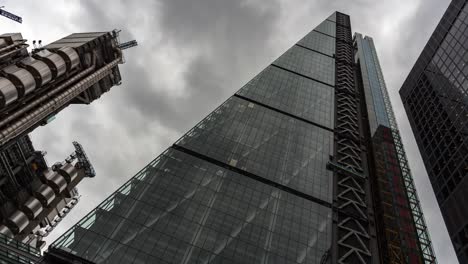 Lapso-de-tiempo-del-edificio-Leadenhall,-London