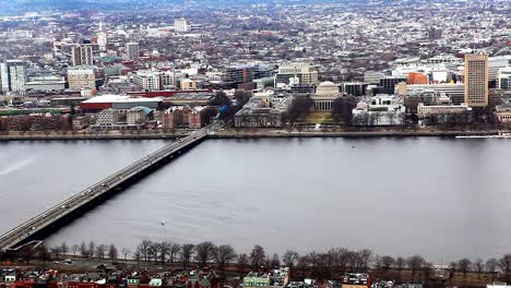 Aerial-of-the-city-of-Boston-along-the-Charles-River