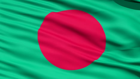 Wehende-Flagge-von-Bangladesch