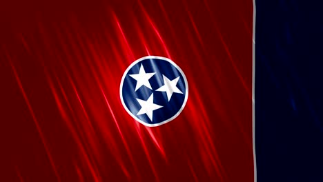 Tennessee-State-Endlos-wiederholbar-Flagge