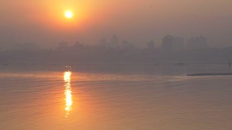 Sun-rise-at-Mumbai-4k