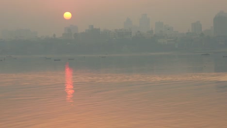 Sun-rise-at-Mumbai-4k