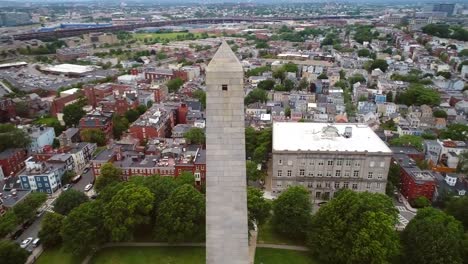 Antena-disparo-Bunker-Hill-Monument