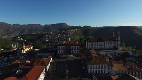 Ouro-Preto-en-Minas-Gerais,-Brasil