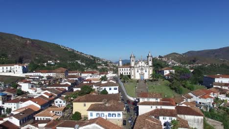 Ouro-Preto-en-Minas-Gerais,-Brasil