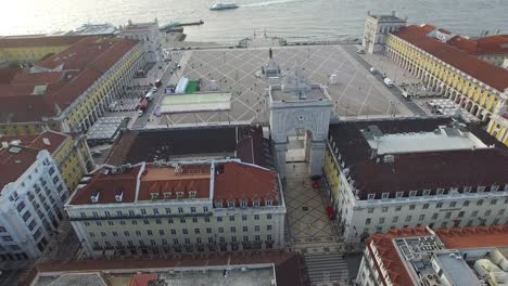 Aerial-View-of-Lisbon,-Portugal