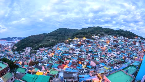 4k-Time-lapse-view-of-Gamcheon-Culture-Village-in-Busan-South-Korea