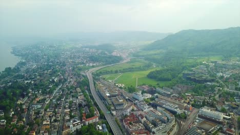 switzerland-sunny-zurich-lake-cityscape-aerial-panorama-4k