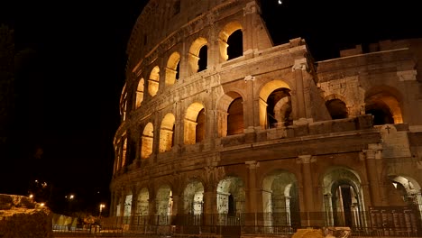 Coliseo-de-Roma---Italia,-Timelapse