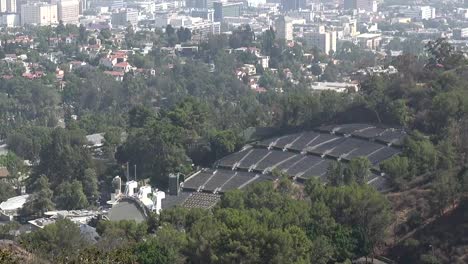 Aerial-view-of-Hollywood-California