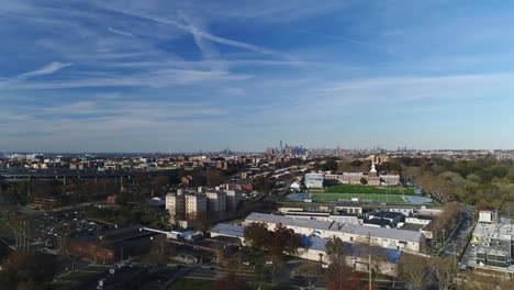 Antena-del-este-Brooklyn,-Nueva-York