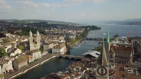 sunny-day-zurich-city-center-lake-view-aerial-panorama-4k-switzerland