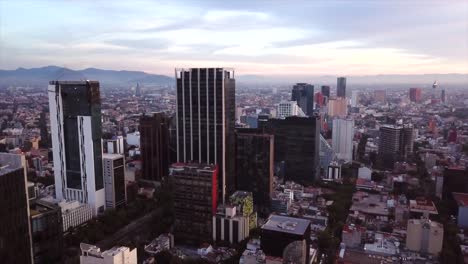 Skyline-in-Mexiko-Stadt