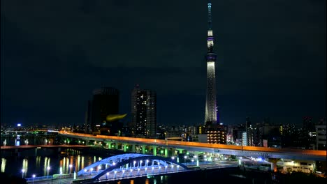 vídeo-timelapse-de-4-k-de-Tokio-Skytree-torre