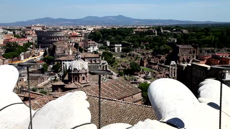 Luftaufnahme-von-Roman-Forum