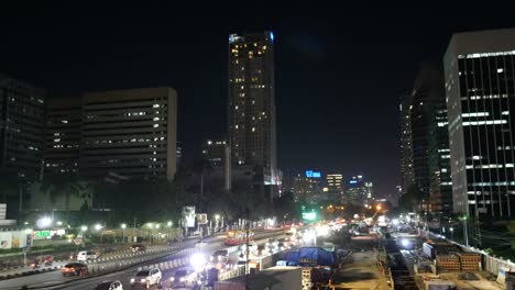 Traffic-and-cityscape-in-Jakarta