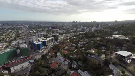 Hollywood-Hills-West-Sunset-Boulevard-Aerial