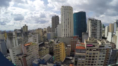 Flying-Over-Minhocao-Viaduct,-São-Paulo,-Brazil