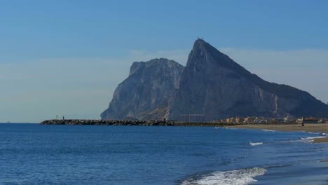 Coast-of-the-sea-on-the-border-of-Gibraltar-between-Spain-and-England