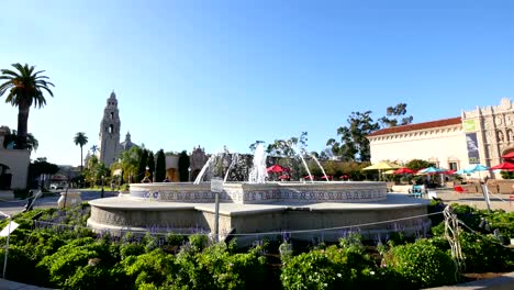 Video-of-fountain-in-Balboa-Park-in-San-Diego-in-4K