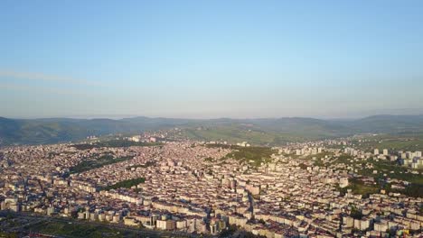 Aerial-view-of-Samsun-province-in-Black-sea-region-in-Turkey.