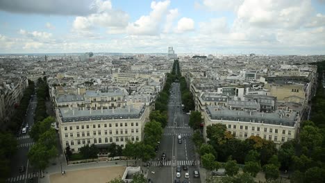 Arc-de-Triomphe-aerial