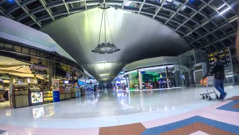 4K,-Time-lapse-inside-departure-termina-Suvarnabhumi-Airport-bangkok-Thailand