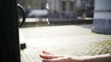 Drinking-Fountain-in-sun-light