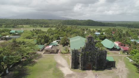 Old-catholic-church.-Barcelona,-Sorsogon,Philippines