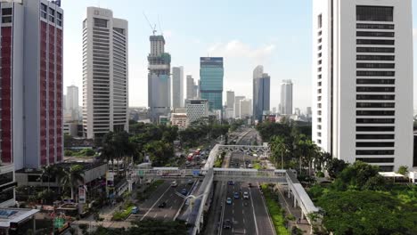 Vista-aérea-de-la-ciudad-de-Yakarta