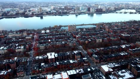 Timelapse-vista-de-la-zona-de-Boston