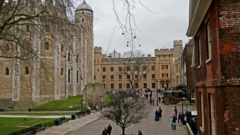 Einer-der-Touristenattraktionen-Londons-ist-der-Tower-of-London