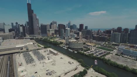 Chicago-Downtown-Loop-Aerial-Summer