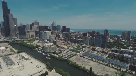 Chicago-Downtown-Loop-Aerial-Summer