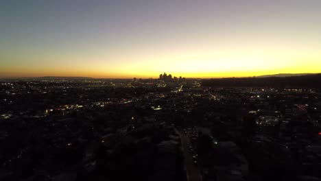 Los-Angeles-Sunset-Aerial