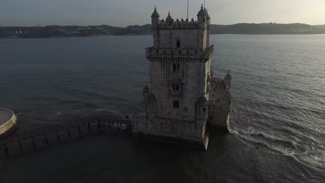 Aerial-View-of-Lisbon,-Portugal