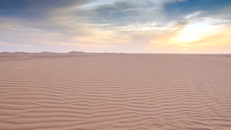 Desierto-dunas-sunset-pan-timelapse