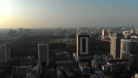 Luftaufnahme-des-Monumen-Nasional