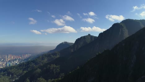 Morgensonne-auf-Bogota