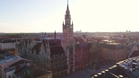 Aerial-Neues-Rathaus-München