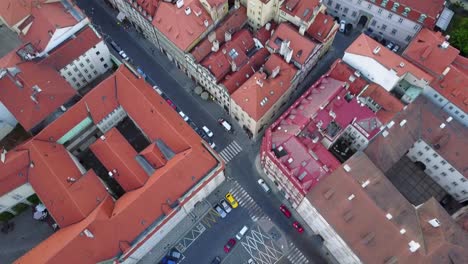 Beautiful-aerial-view-of-the-Prague--in-the-city-center-from-above.