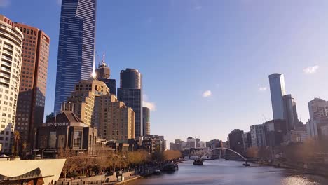 Melbourne-City-Victoria-Australia---Yarra-River