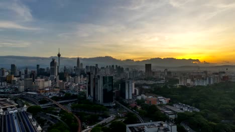 Kuala-Lumpur-city-skyline-sunrise.-Time-lapse.-Panning.